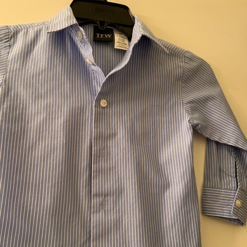 TFW boys Blue/White Shirt.